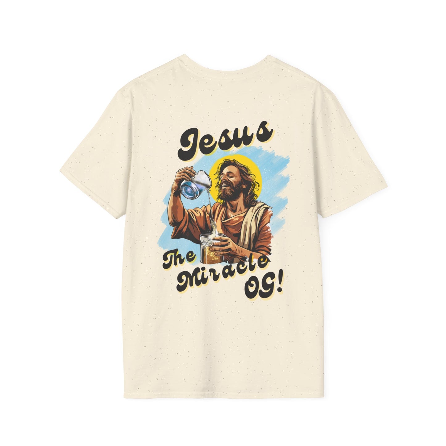 Jesus 'The Miracle OG!' T-shirt | Retro Car Graphic Gift Tee | Vintage | Funny | Birthday | Classic | Unisex | Joke