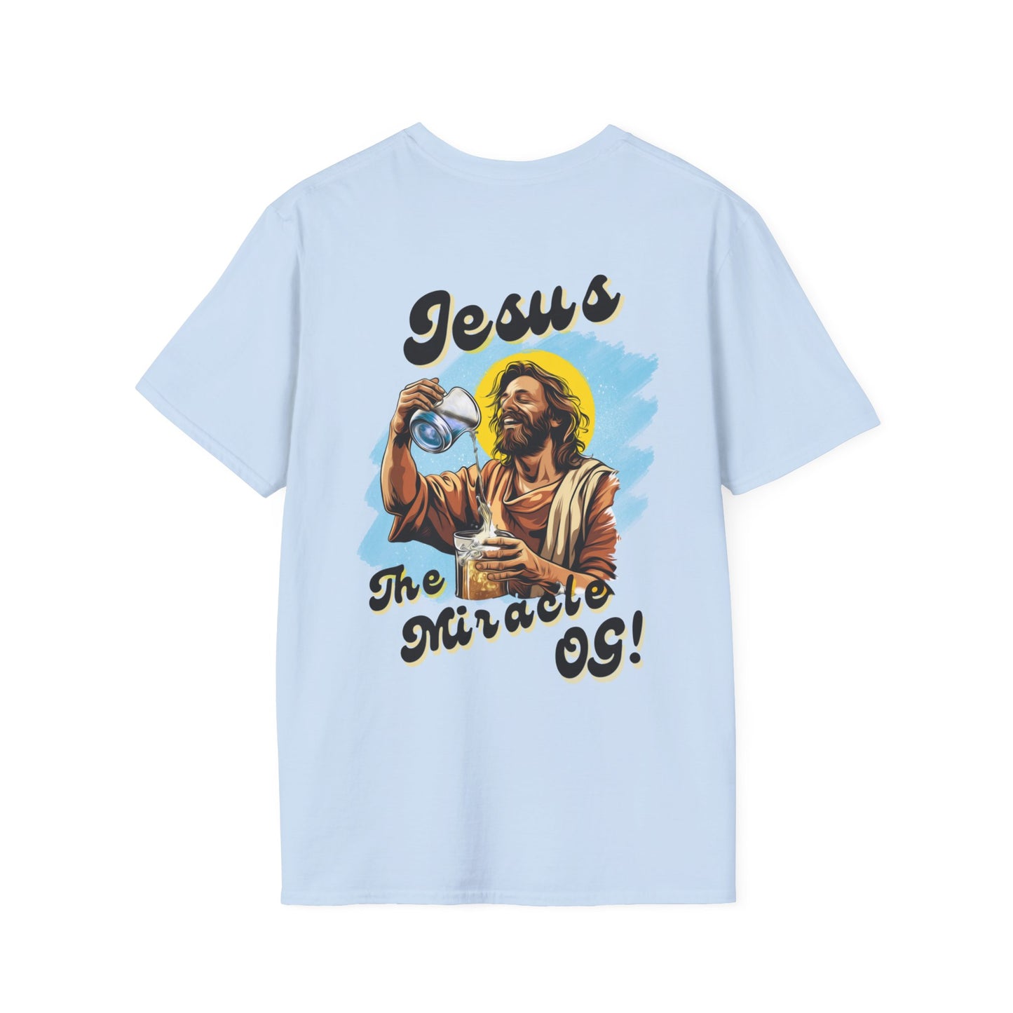 Jesus 'The Miracle OG!' T-shirt | Retro Car Graphic Gift Tee | Vintage | Funny | Birthday | Classic | Unisex | Joke