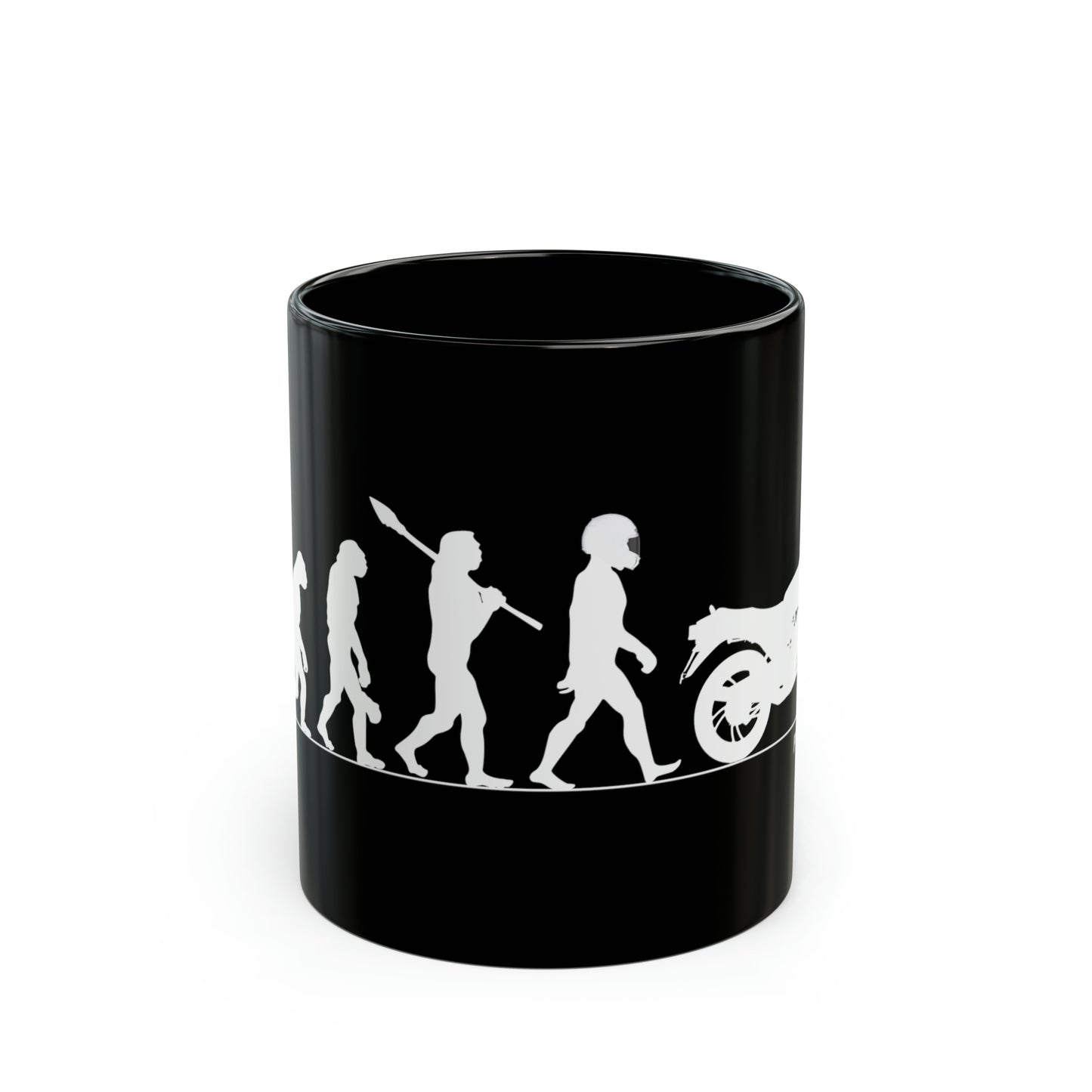 Motorcycle Evolution Mug 'RD' | Premium Mugs | Birthday Gifts | Gifts | Motorcycle Memorabilia | Bike Enthusiasts | Cup |