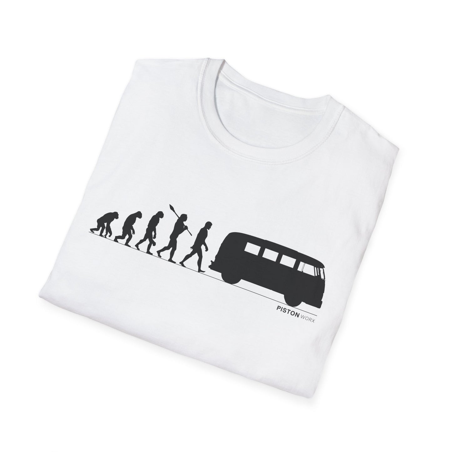 Campervan Evolution T-shirt | Graphic Gift Tee | Birthday | Camper | Shirt | Classic car | Aircooled