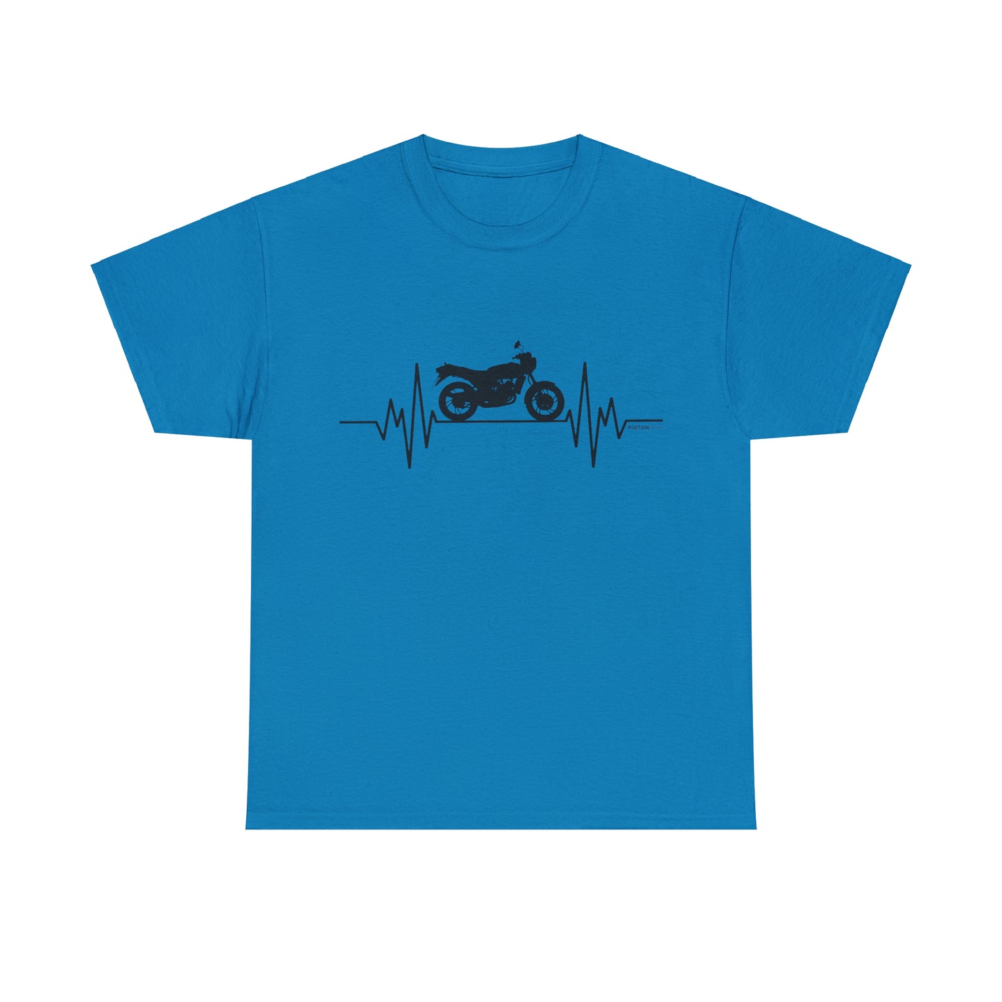 Motorcycle Heartbeat T-shirt  | Graphic Gift Tee | Birthday | Classic Motorcycle | RD Bike | Shirt | Motorbike | 2 Stroke Lover