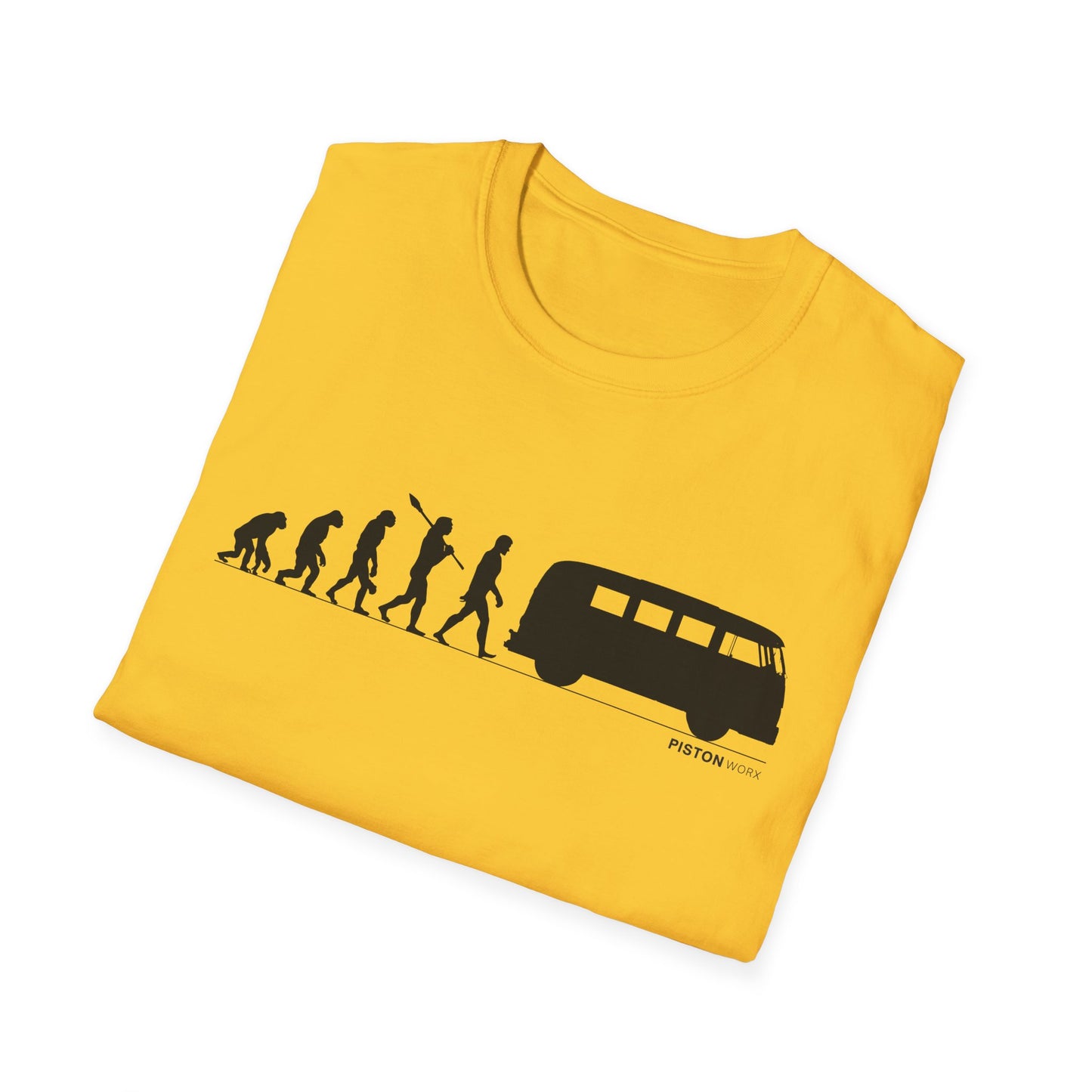 Campervan Evolution T-shirt | Graphic Gift Tee | Birthday | Camper | Shirt | Classic car | Aircooled