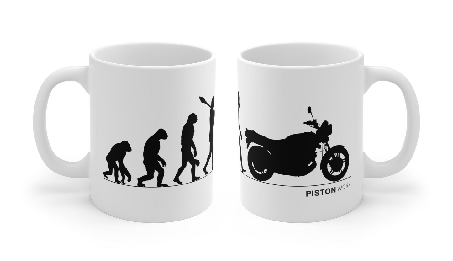 Honda CBX1000 Evolution Mug | Premium Mugs | Birthday Gifts | Gifts | Motorcycle Memorabilia | Bike Enthusiasts | Cup | Bug